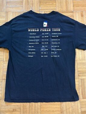 Vintage 2004 WPT World Poker Tour Promo Shirt
